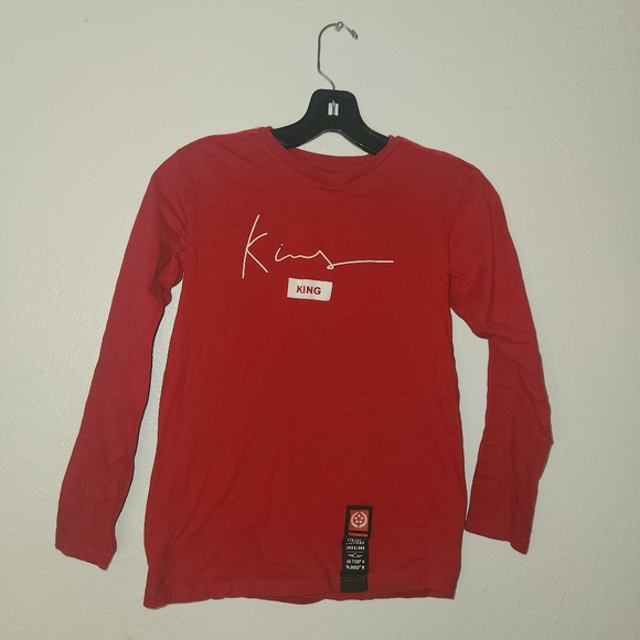 Vox Populi For the People Red Long Sleeve M 10/12 - Picture 1 of 3